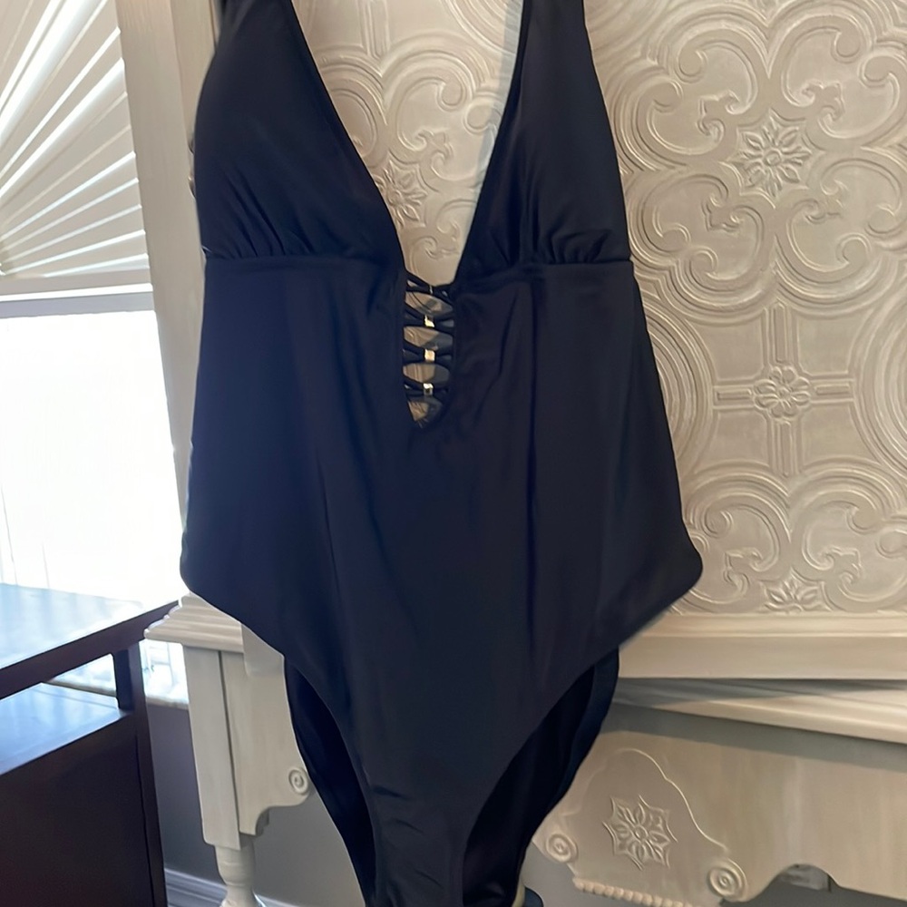 NWT Sexy Black Swim Suit